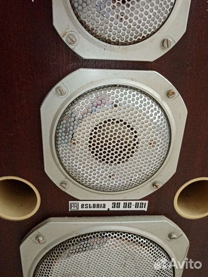 Акустические колонки СССР Эстония, б/у