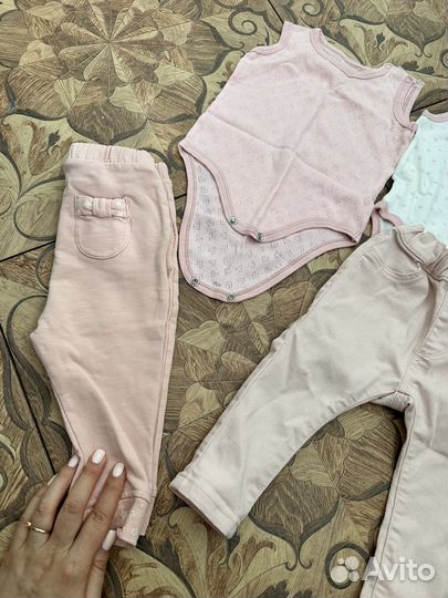 Вещи пакетом для девочки 74 80