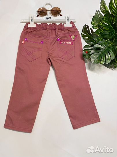 Джинсы для девочки 98