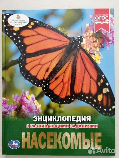 Насекомые. Энциклопедия с развивающими заданиями