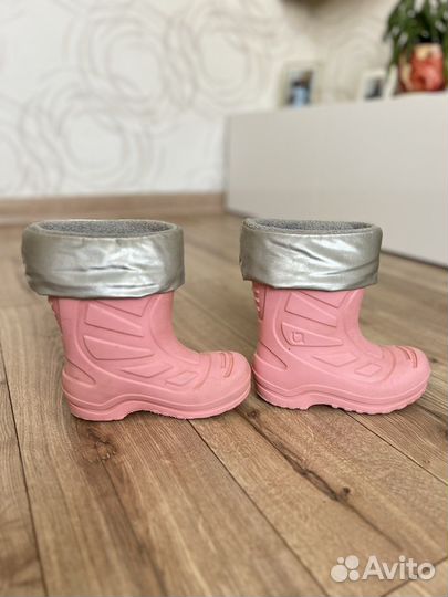 Резиновые сапоги для девочки 30