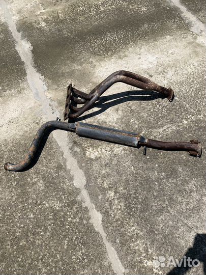 Выхлопная система stt на калину 16 клп