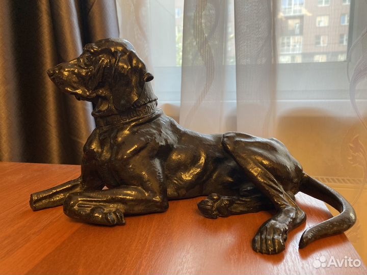 «Собака-пойнтер» автор Н.И.Либерих, 1865 г