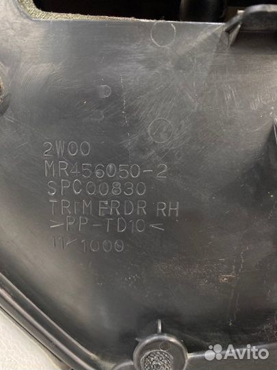 Обшивка двери передняя правая Mitsubishi Outlander