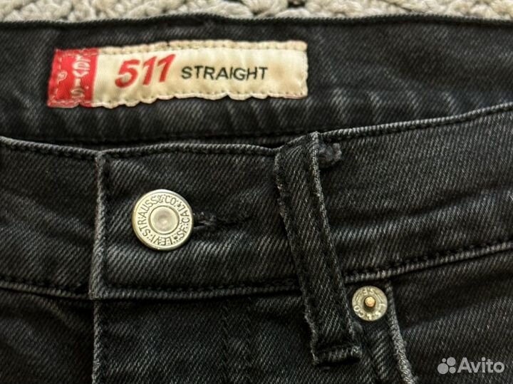 Levi'S 511 Джинсы Оригинал Straight
