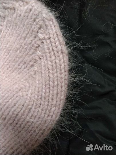 Шапочка из пуха норки