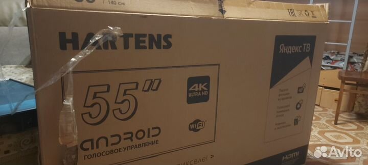 Телевизор SMART tv android 55