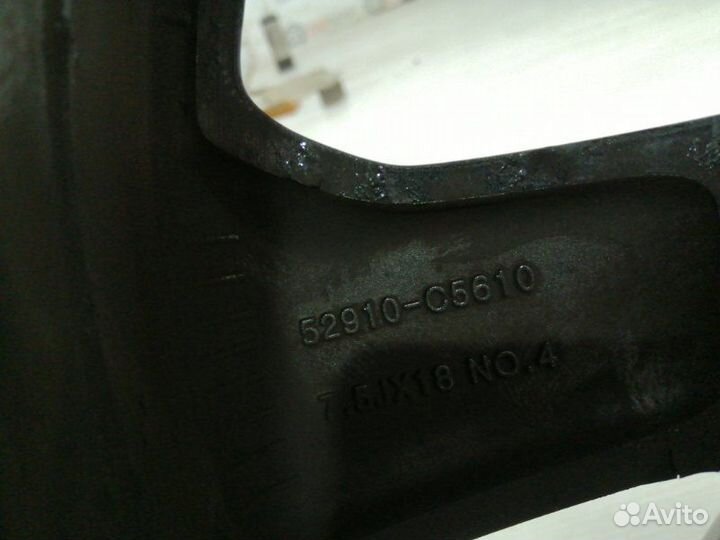 Диск литой Kia Sorento 3 R18