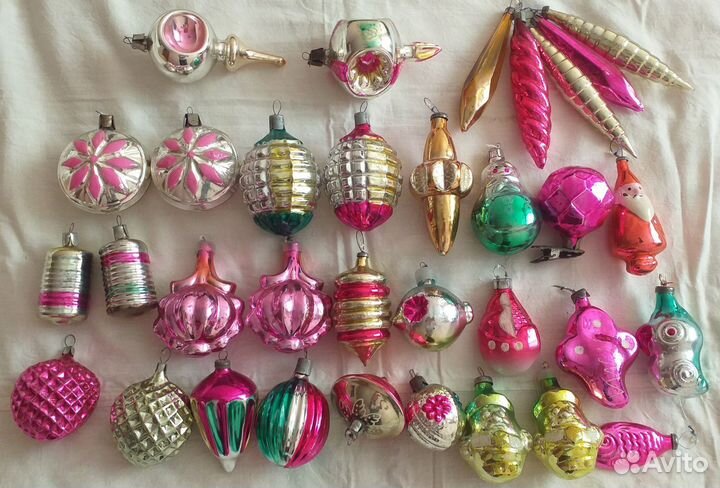 Елочные игрушки СССР