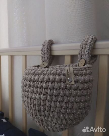 Корзинка на детскую кроватку