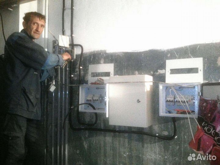 Электрик, электромонтаж. Установка счётчиков