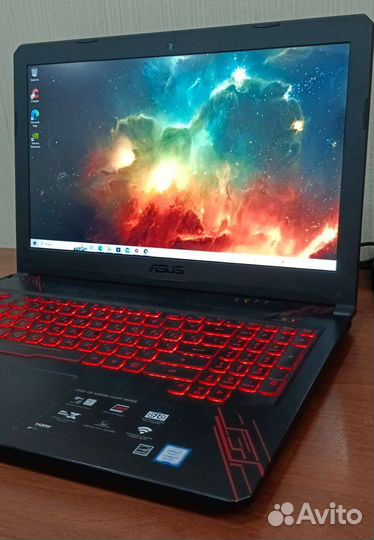 Игровой ноутбук asus tuf gaming fx 504