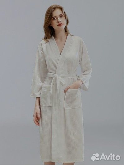 Халаты банные вафельные