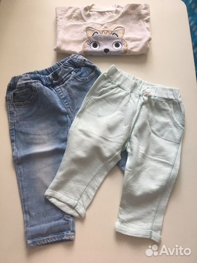 Пакет фирменной одежды для девочки 0-5