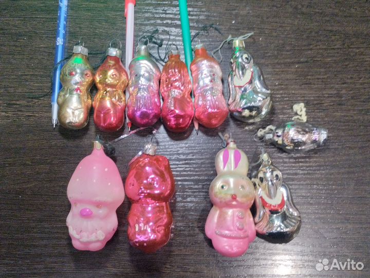 Елочные игрушки СССР