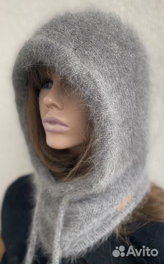 Капор капюшон из пуха норки