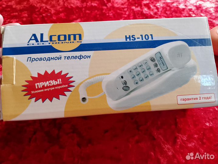 Проводной телефон Alcom Elektroniks