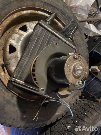 Моторчик печки волга