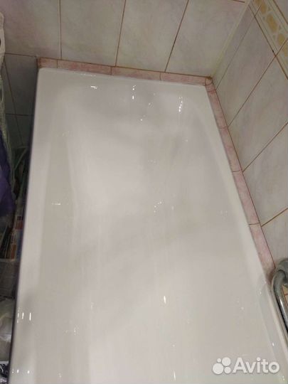 Восстановление покрытия ванн акрилом мрамором