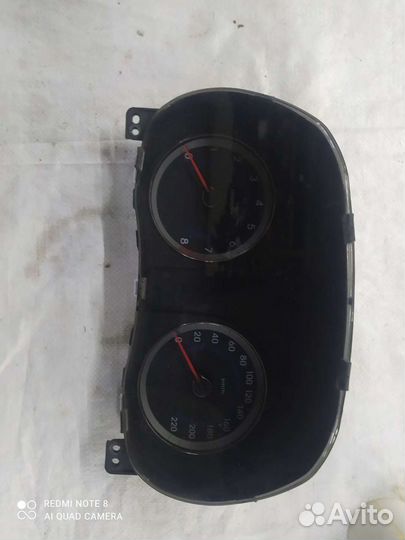 Hyundai solaris щиток приборов под АКПП