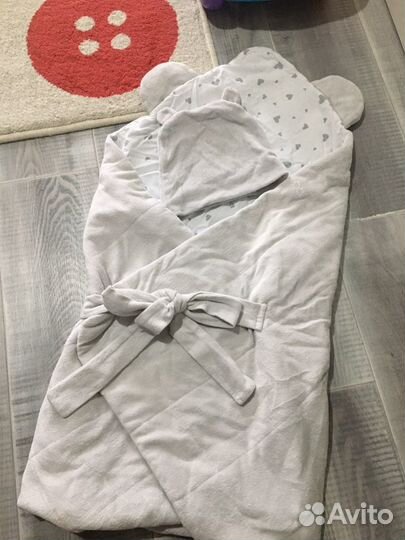 Конверт велюровый летний бант в подарок