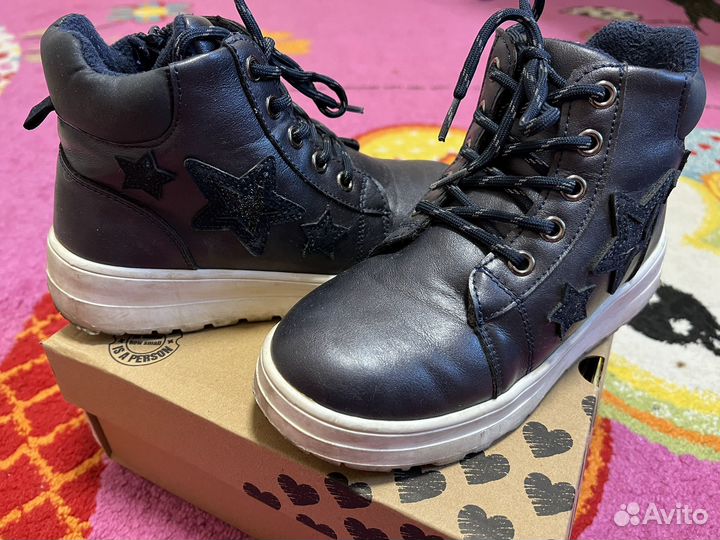 Ботинки осень весна для девочки 32 размер