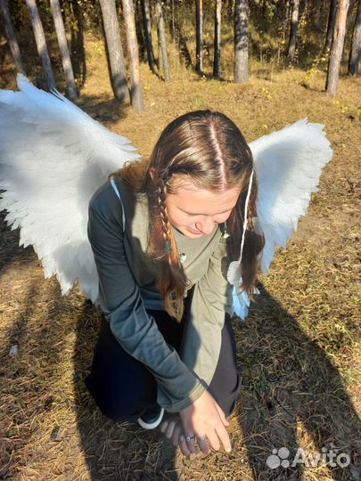 Крылья ангела белые