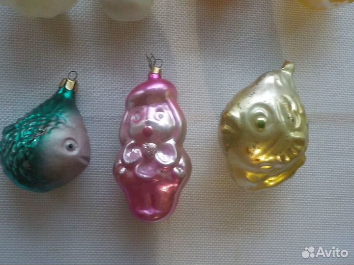 Советские елочные игрушки