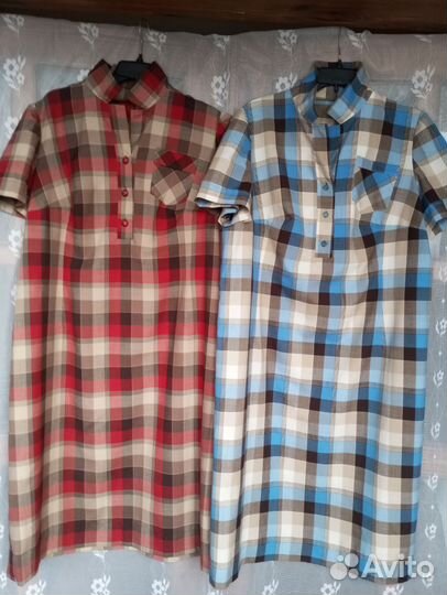 Платье спортивного стиля из натуральной советской