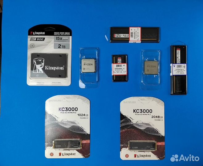 Оперативная Память DDR4 16GB 3600Mhz Kingston dimm