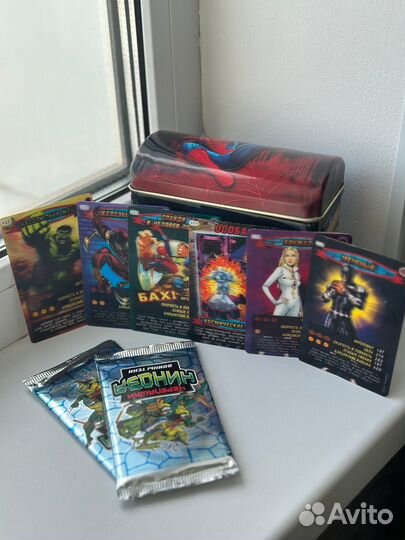 Карточки человек паук