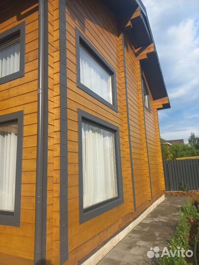 Покраска, шлифовка деревянных домов