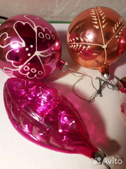 Елочные игрушки СССР