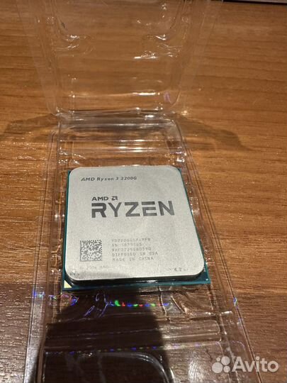 Amd ryzen 3 2200g процессор