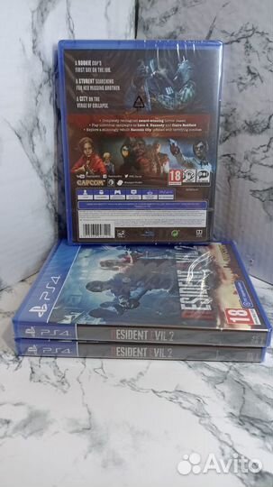 Resident evil 2 remake ps4 диск новый