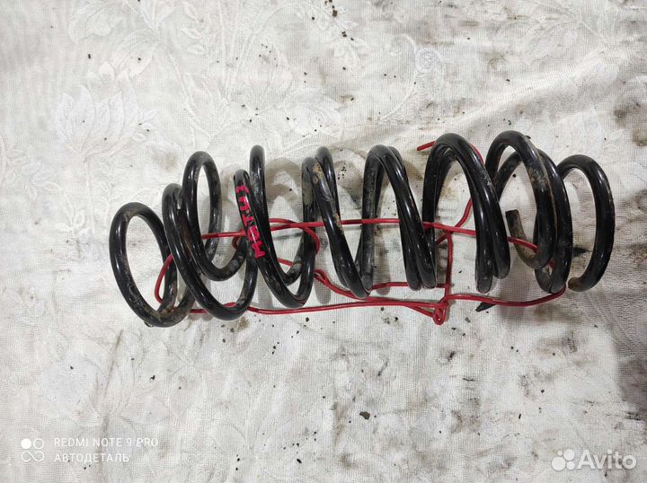 Задние пружины daewoo matiz