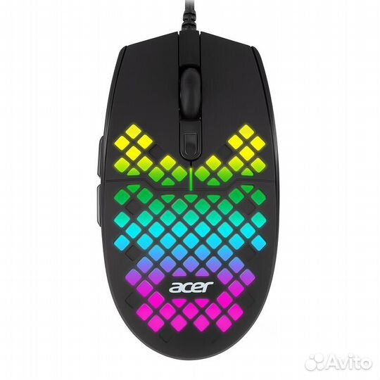 Игровая мышь Мышь Acer OMW134 Black RGB USB