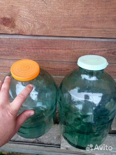 Банка 10 литров стеклянная