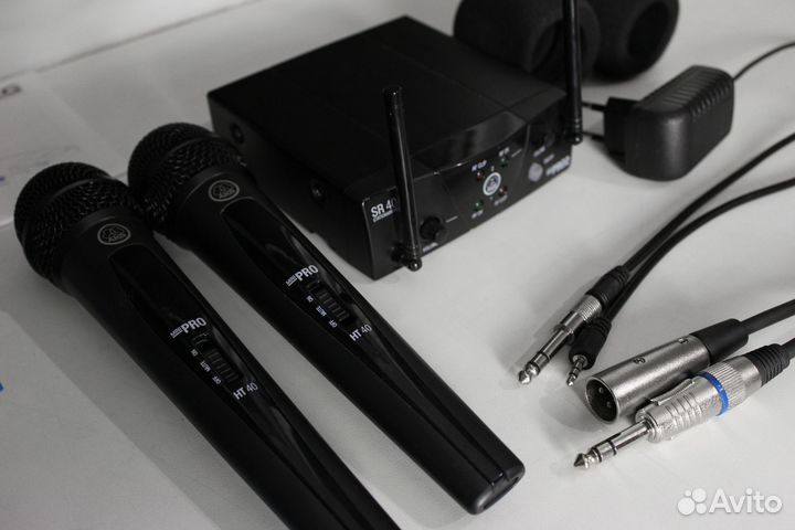 Пара беспроводных микрофонов AKG WMS40 Mini2 Vocal