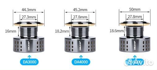 Катушка рыболовная deukio. 3000-4000