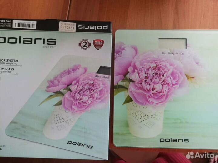 Весы напольные электронные Polaris