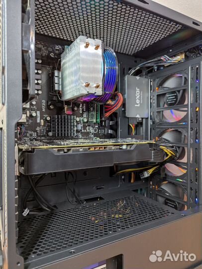 Игровой компьютер FX8320E/RX570/16Gb/SSD/HDD