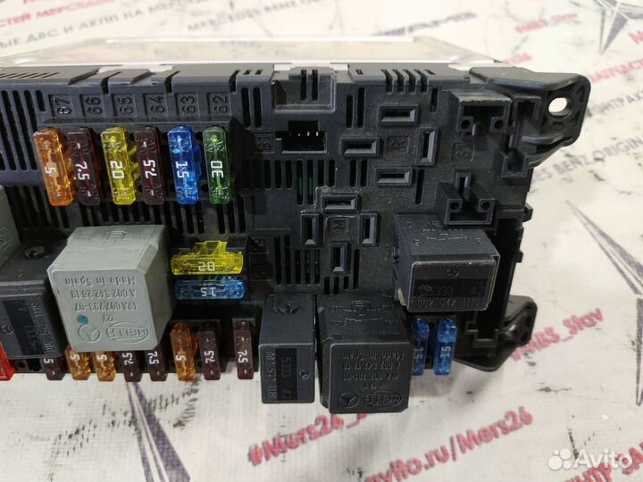 Блок SAM w211 Mercedes передний рест