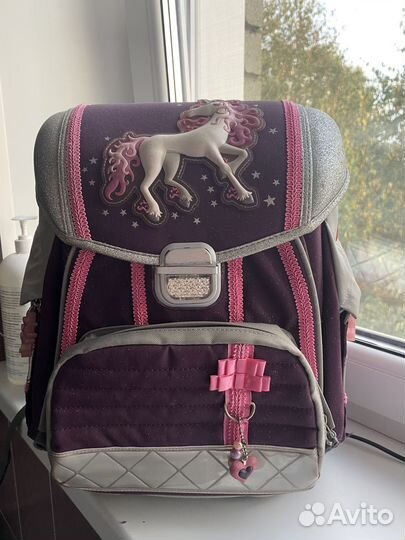 Рюкзак школьный для девочки бу