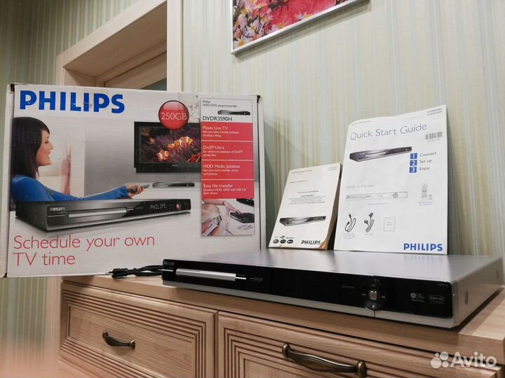 Устройство записи DVD с жестким диск dvdr3590H/51