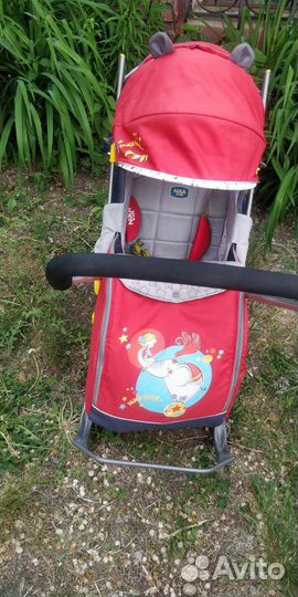 Детские санки с колесами