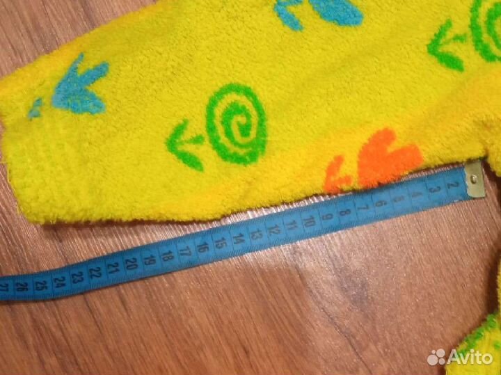 Халат махровый детский 2 шт