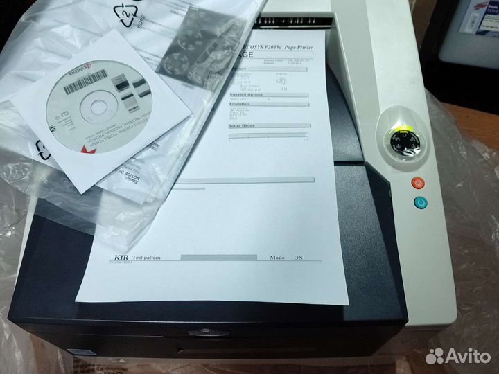 Лазерный принтер Kyocera ecosys P2035D