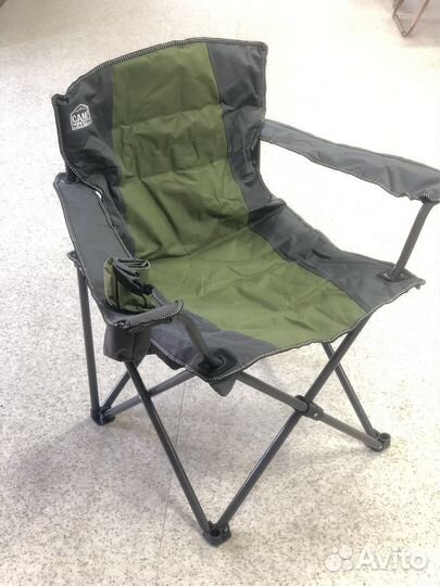 Кресло складное туристическое зеленое