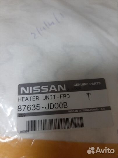 87635JD00B - нагревательный элемент сидения